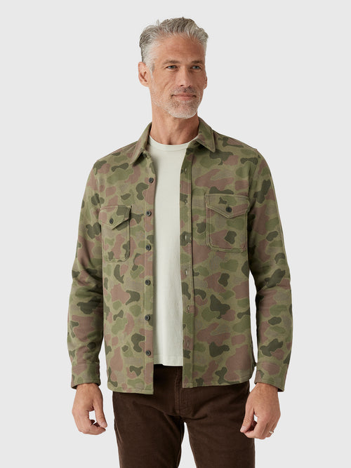 Free Fly Men's Gallatin Overshirt - Saint Bernard