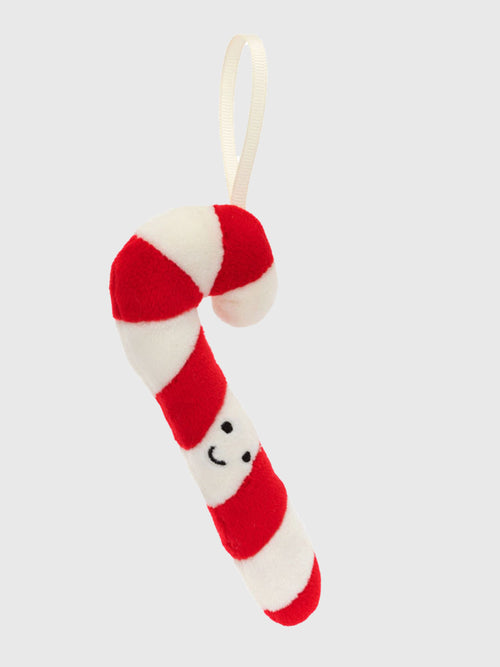 Jellycat Festive Folly Candy Cane Ornament