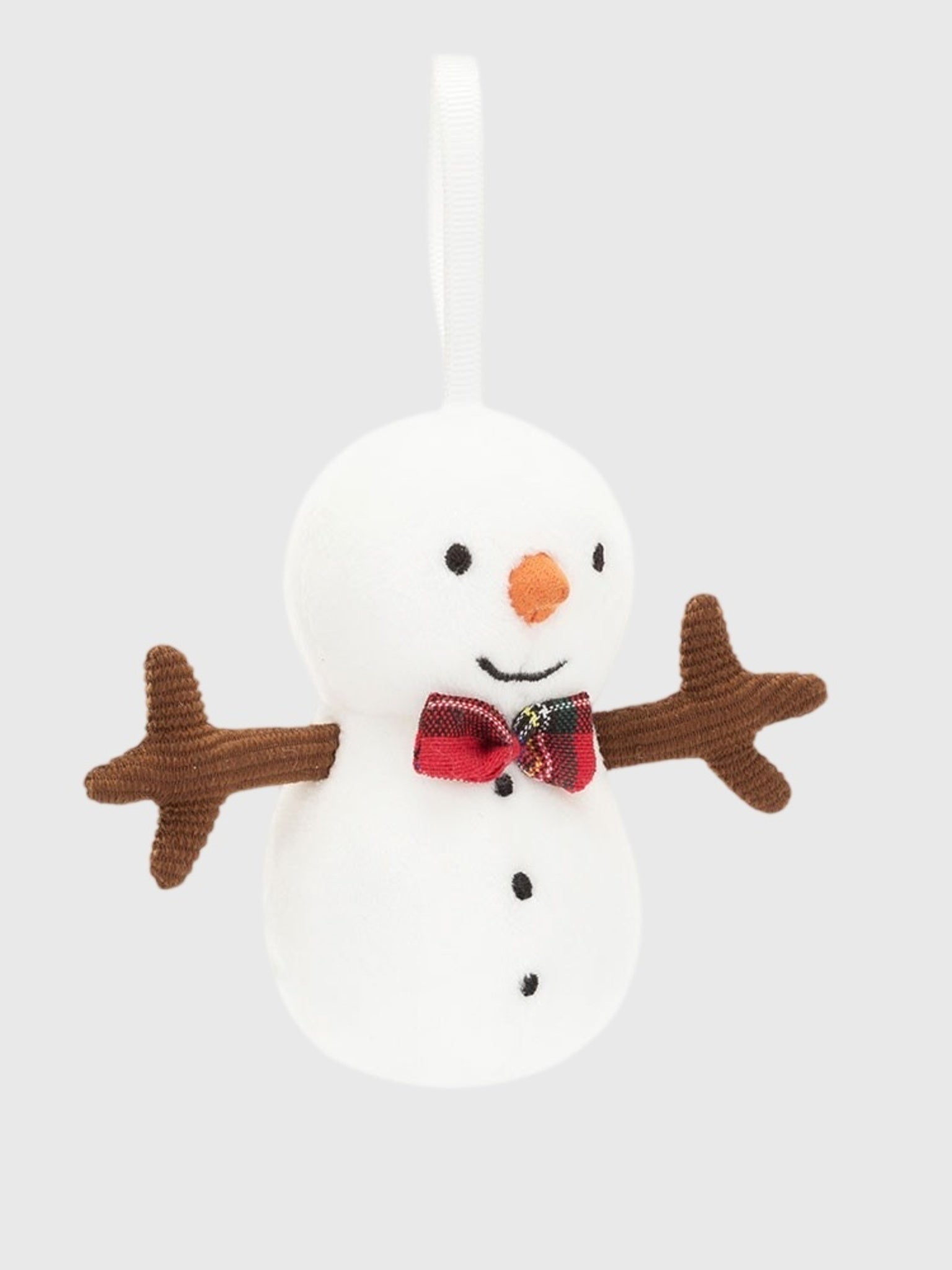 Jellycat Festive Folly Snowman Ornament - Saint Bernard