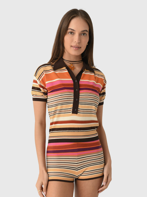 Faithfull The Brand Women's Sable Polo Shirt