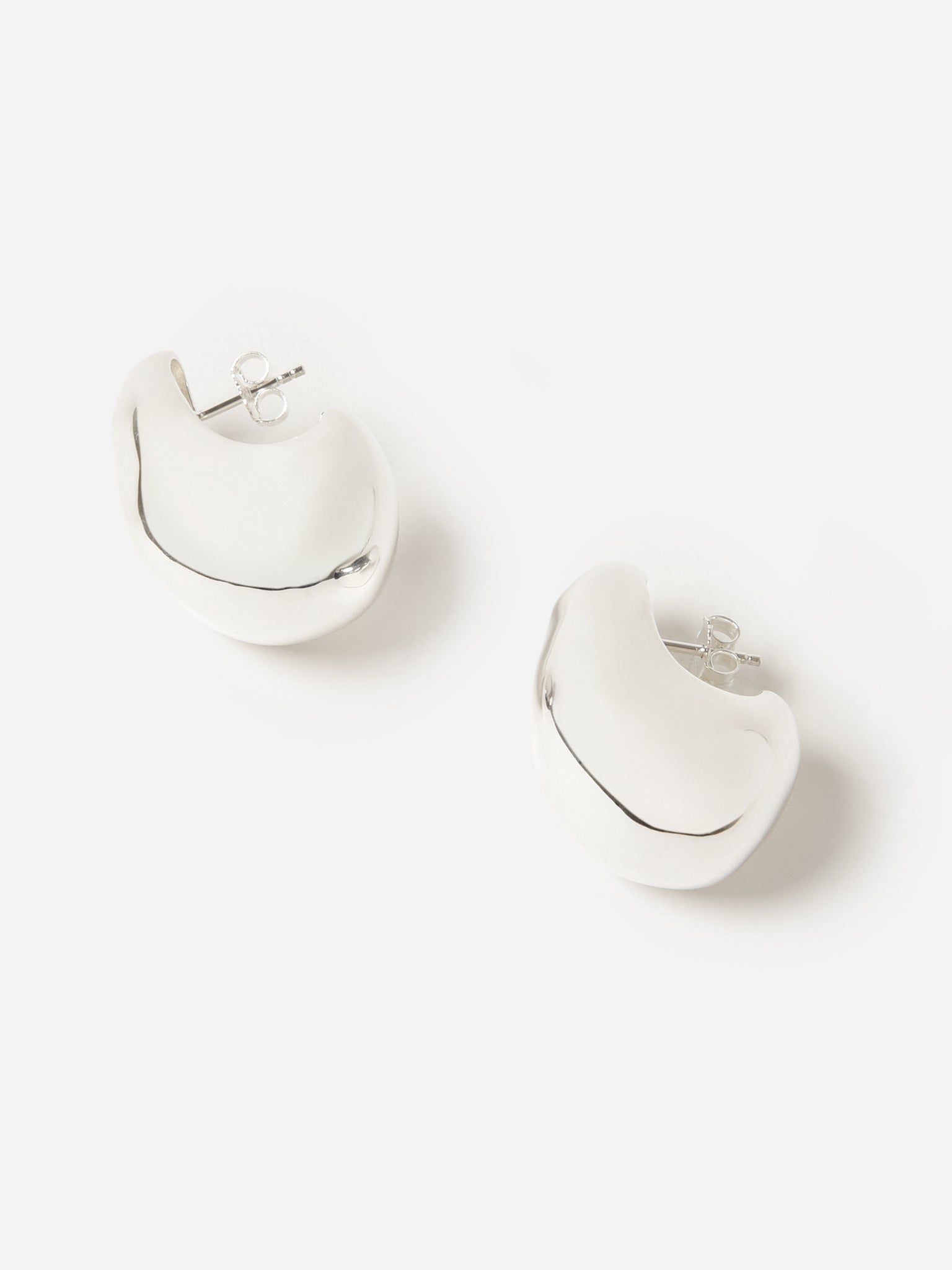 Nina Gordon Large Volume Hoop Earrings - Saint Bernard