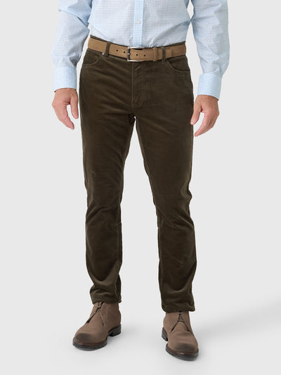 Rye51 Men's Flex Cord Stretch 5-Pocket Pant - Saint Bernard