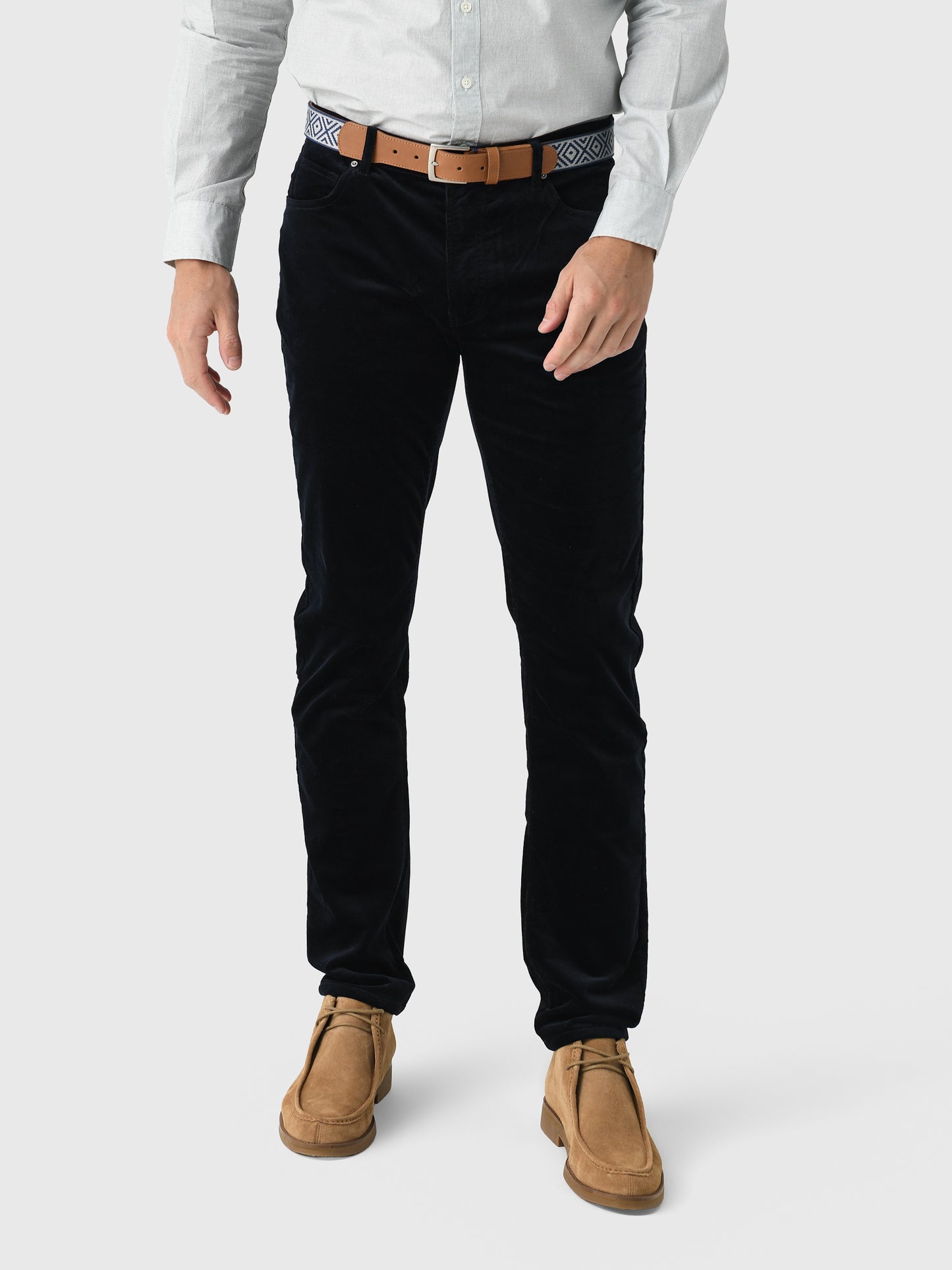 Rye51 Men's Flex Cord Stretch 5-Pocket Pant - Saint Bernard