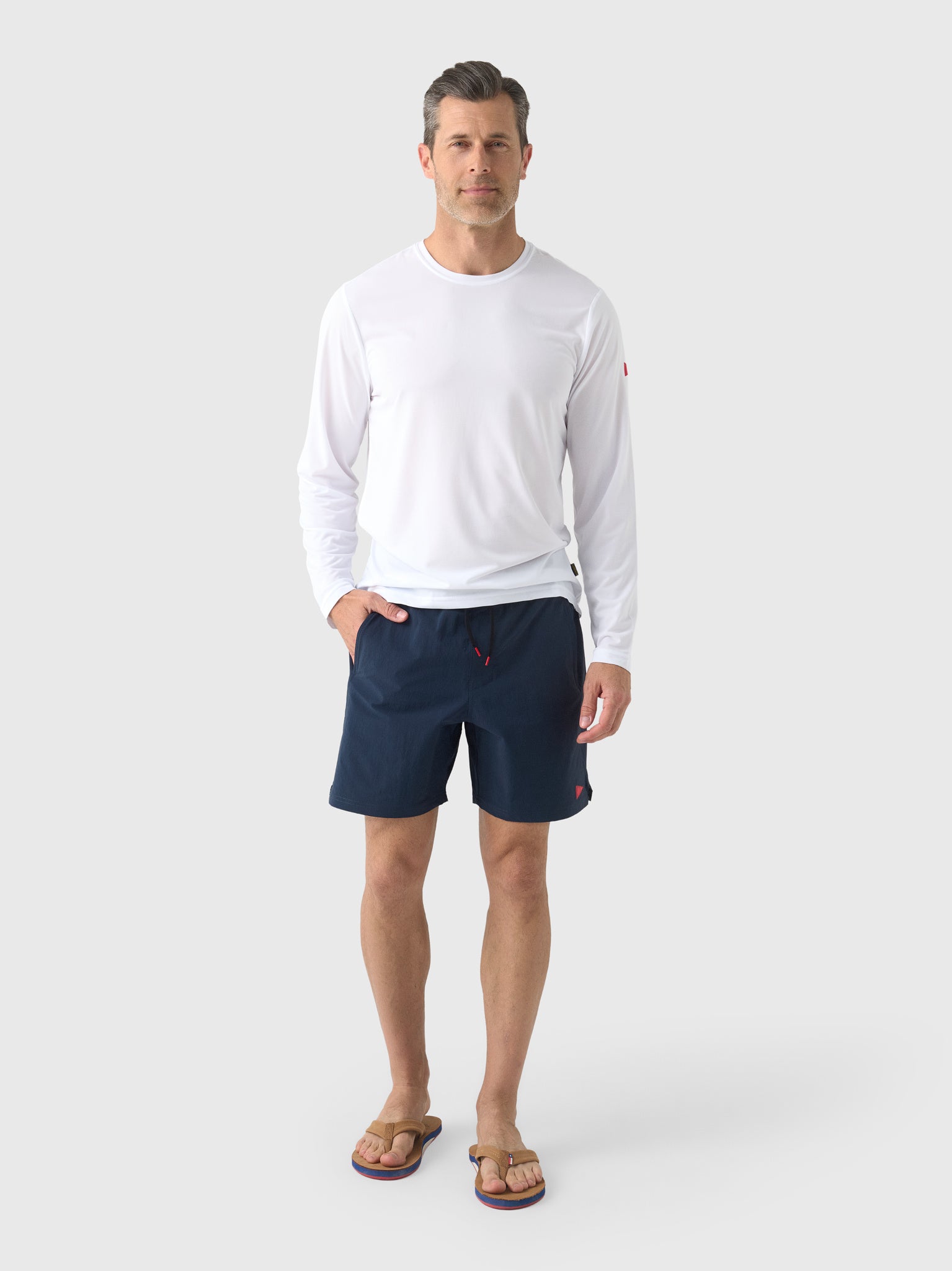 Florence Marine X Men's Airtex Long Sleeve Shirt - Saint Bernard