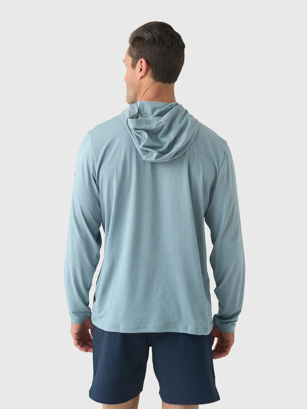Florence Marine X Men's Airtex Long Sleeve Hooded Shirt - Saint Bernard