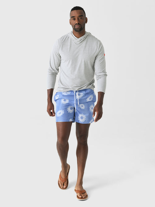 Florence Marine X Men's Airtex Long Sleeve Hooded Shirt