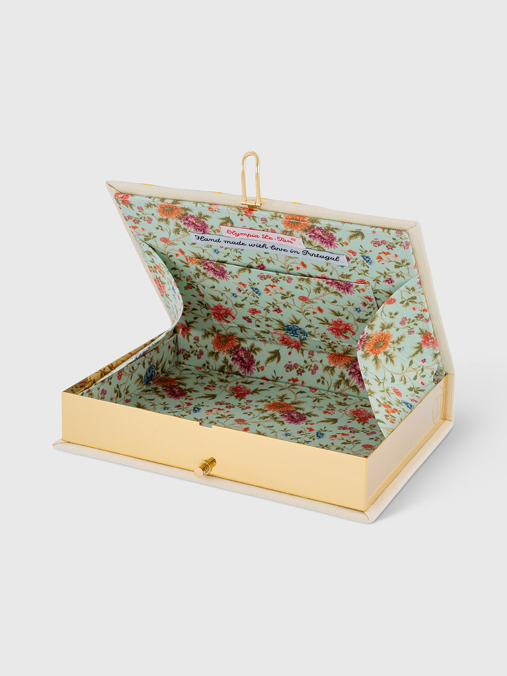 Olympia Le-Tan Brunch Club Book Clutch - Saint Bernard
