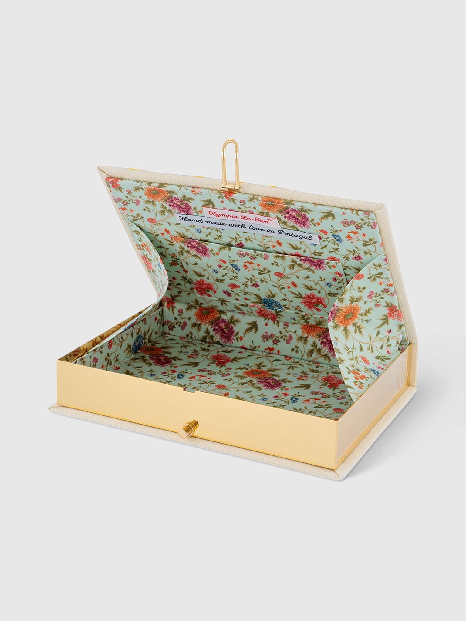 Olympia Le-Tan Brunch Club Book Clutch - Saint Bernard
