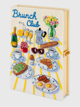 Olympia Le-Tan Brunch Club Book Clutch - Saint Bernard