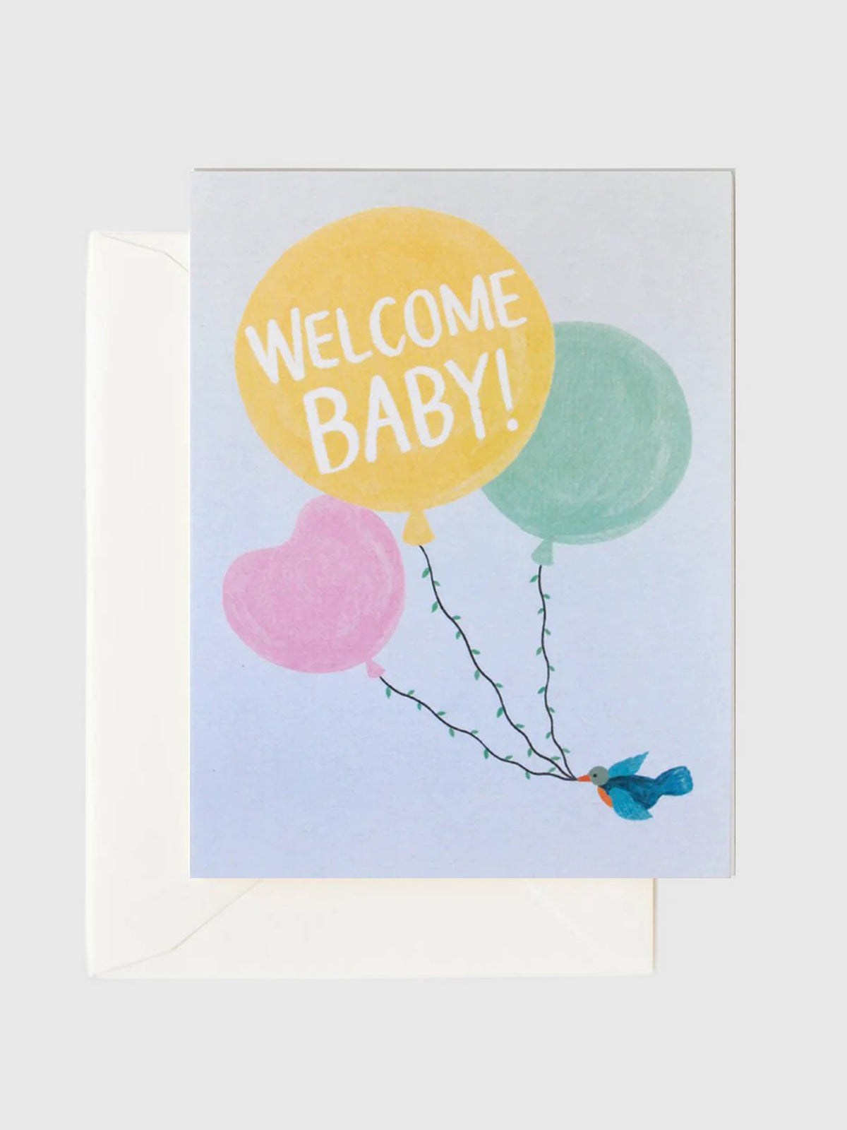 Forage Paper Co Baby Card - Saint Bernard