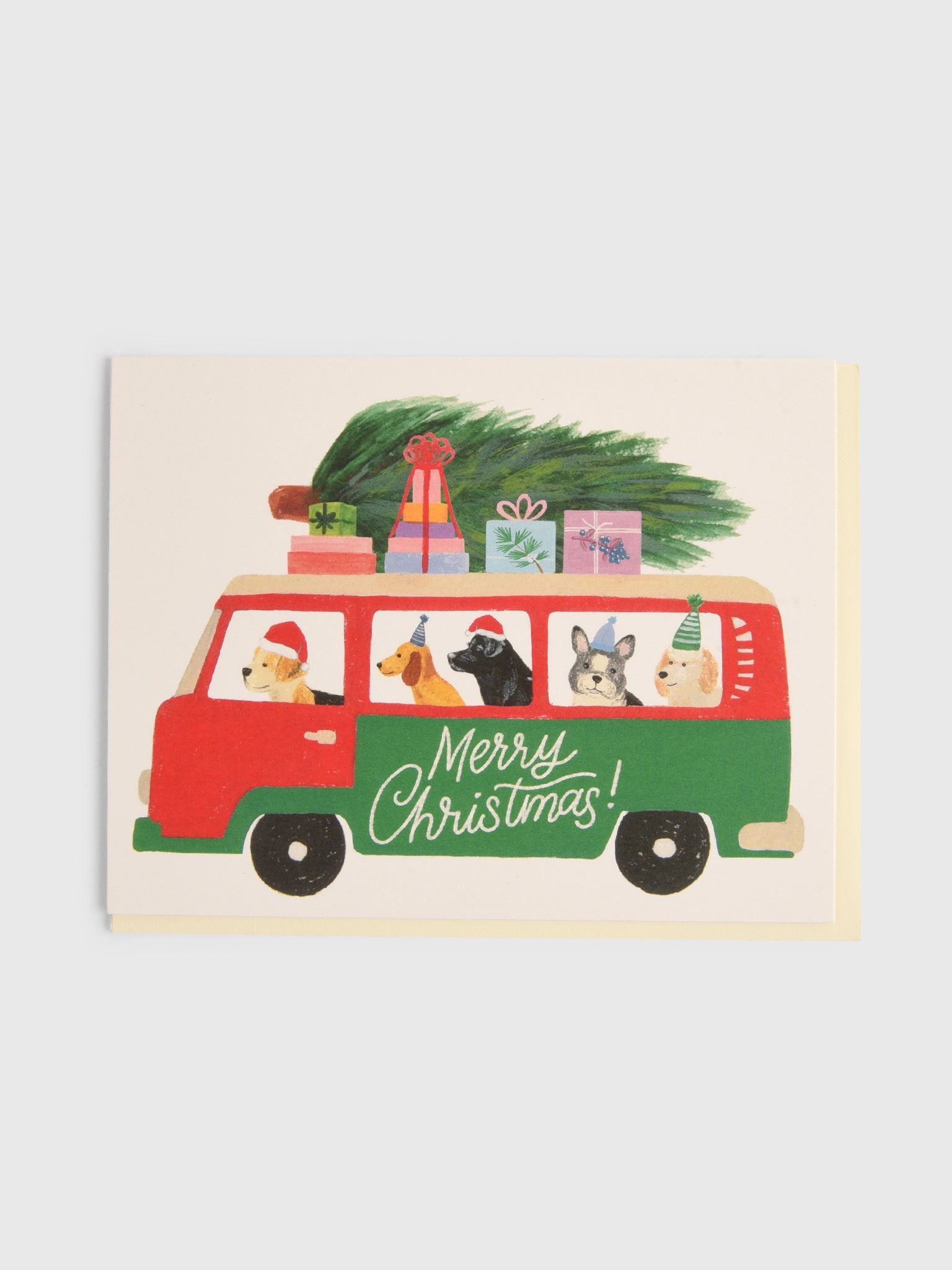 Forage Paper Co Holiday Card - Saint Bernard