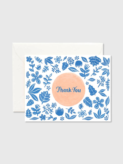 Forage Paper Co Thank You Card - Saint Bernard