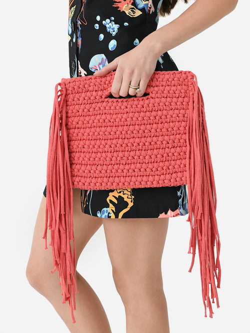 Binge Knitting Frida Clutch