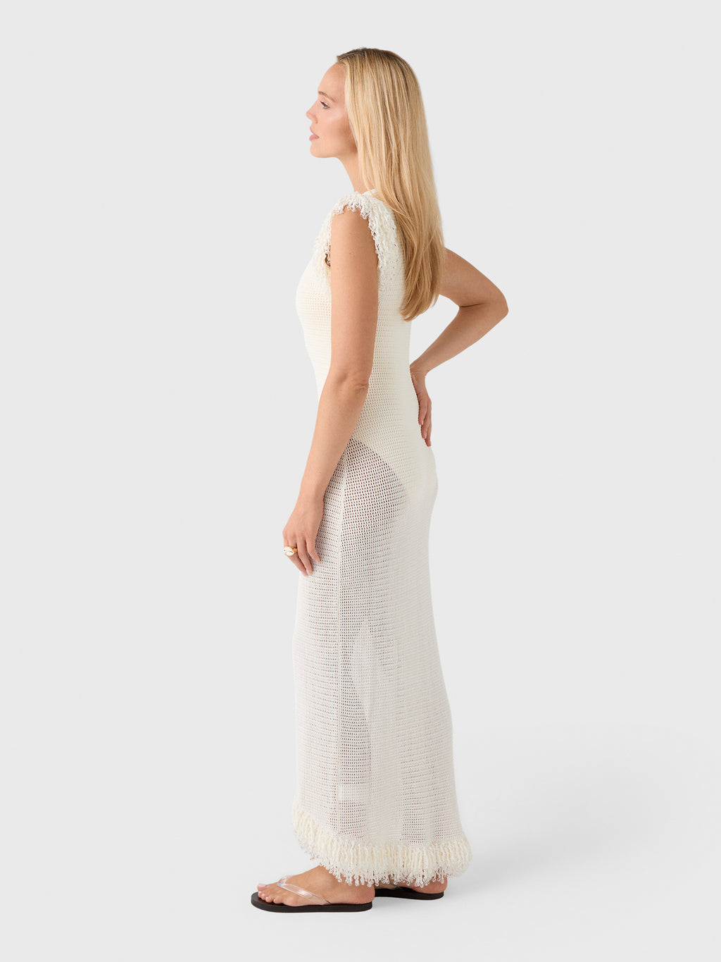 Paris Georgia Women's Fringe Dress - Saint Bernard