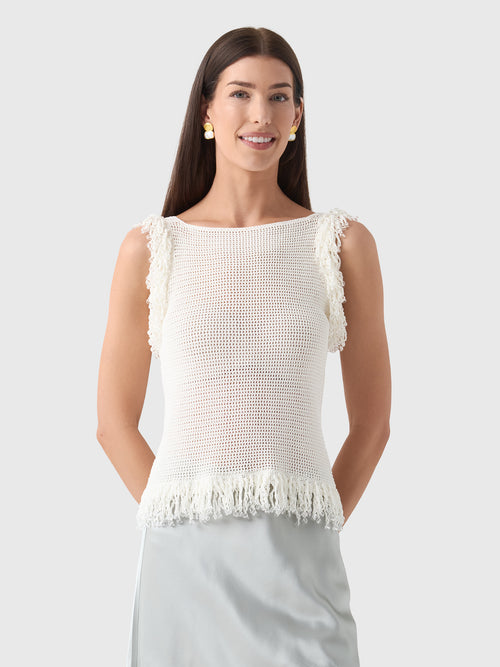 Paris Georgia Women's Fringe Top