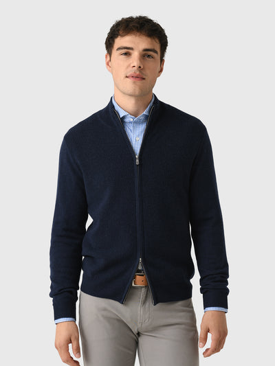 Rye51 Men's The Frost Zip Sweater - Saint Bernard