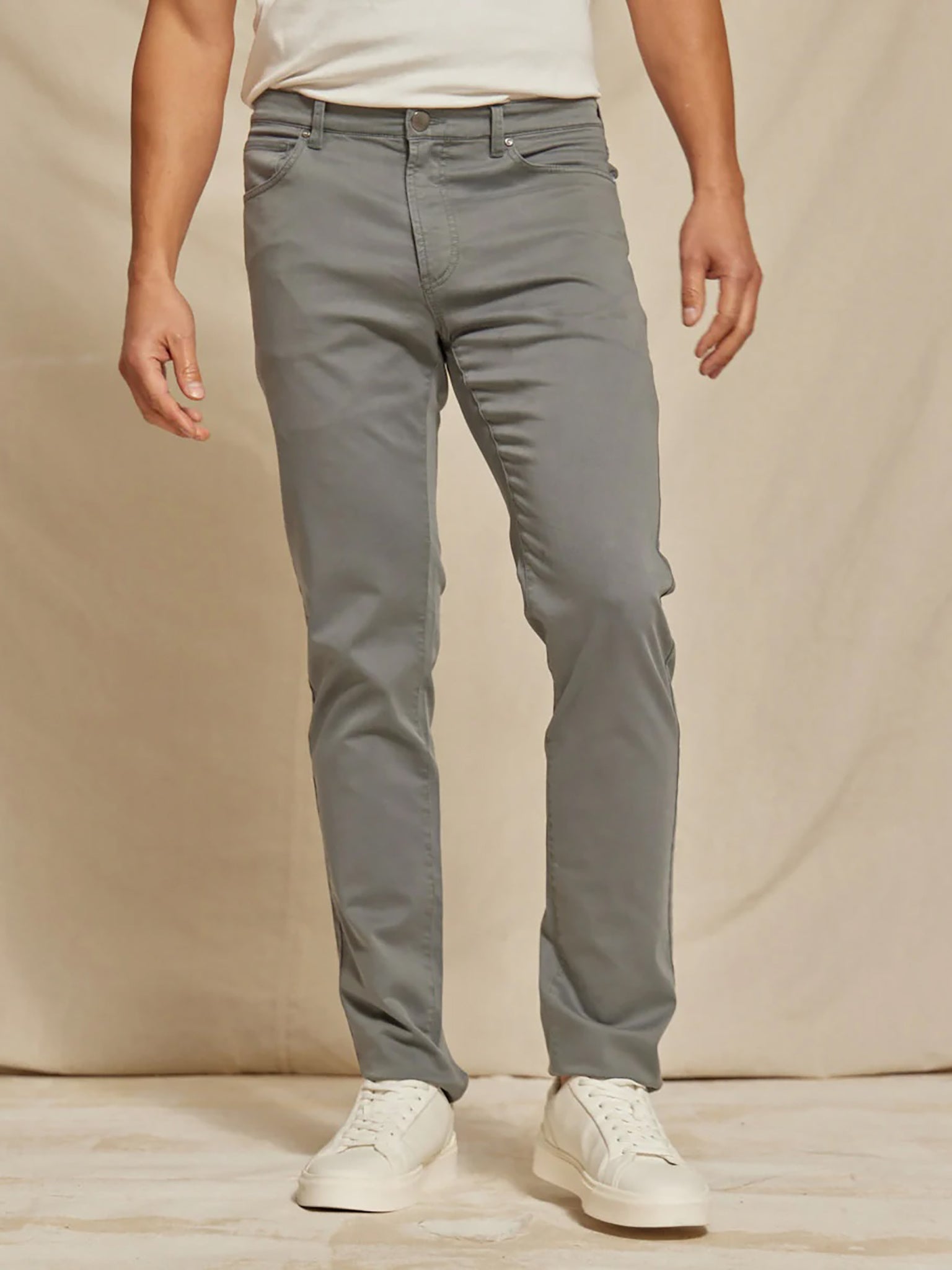 RYE51 Men's Flex Terry Comfort Stretch 5-Pocket Pant - Saint Bernard