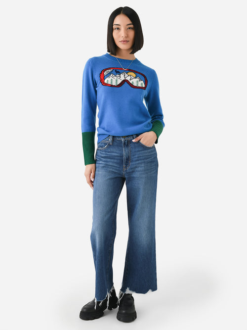 Never A Wallflower Women's Ski Goggles Sweater