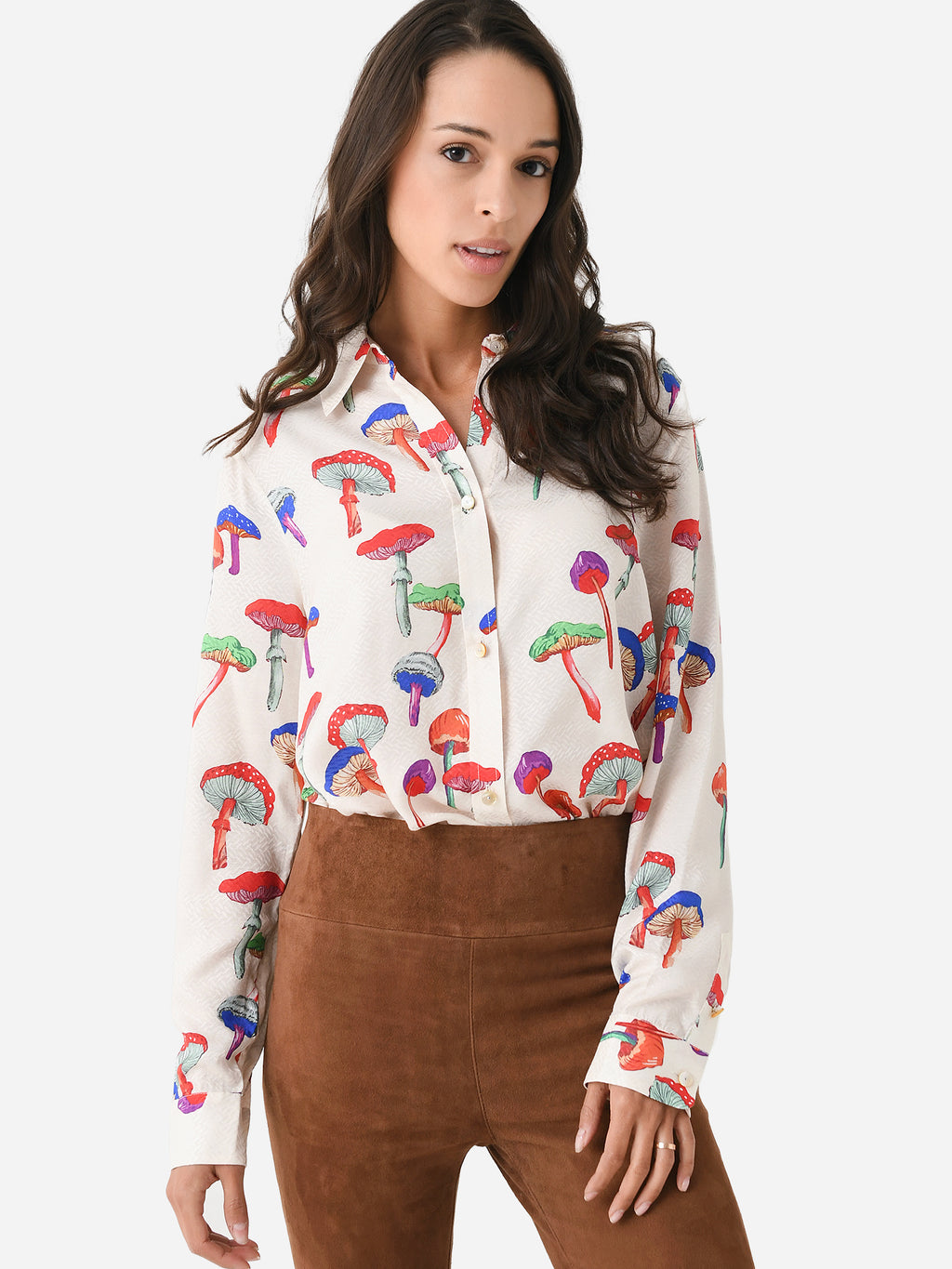 Le Superbe Women's Micro Magic Ex Bf Shirt - Saint Bernard