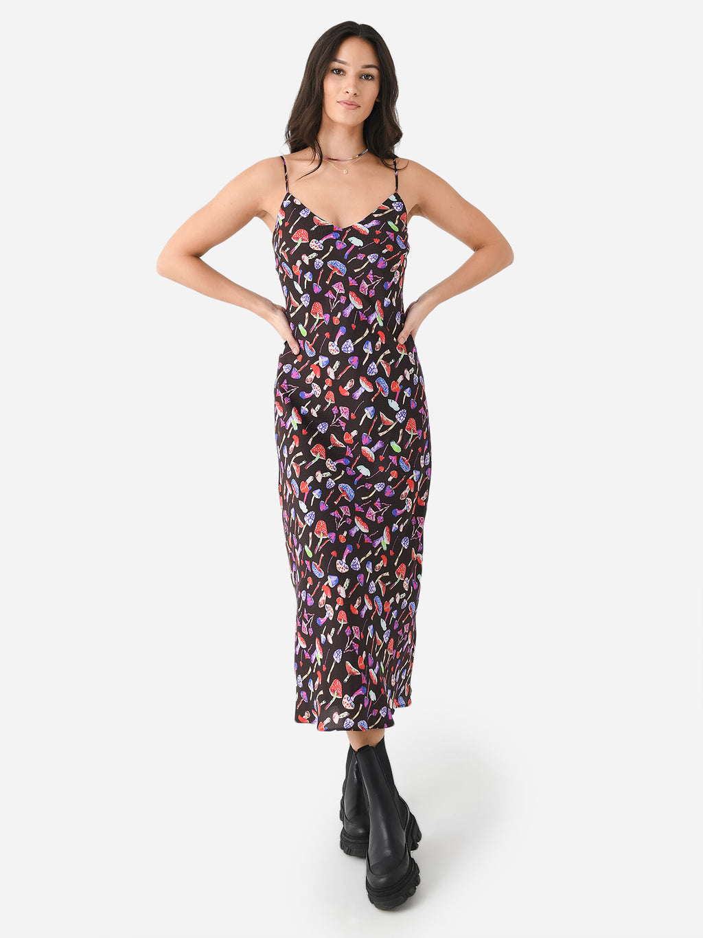 Le Superbe Women's Mini Shroom Slip Dress - Saint Bernard