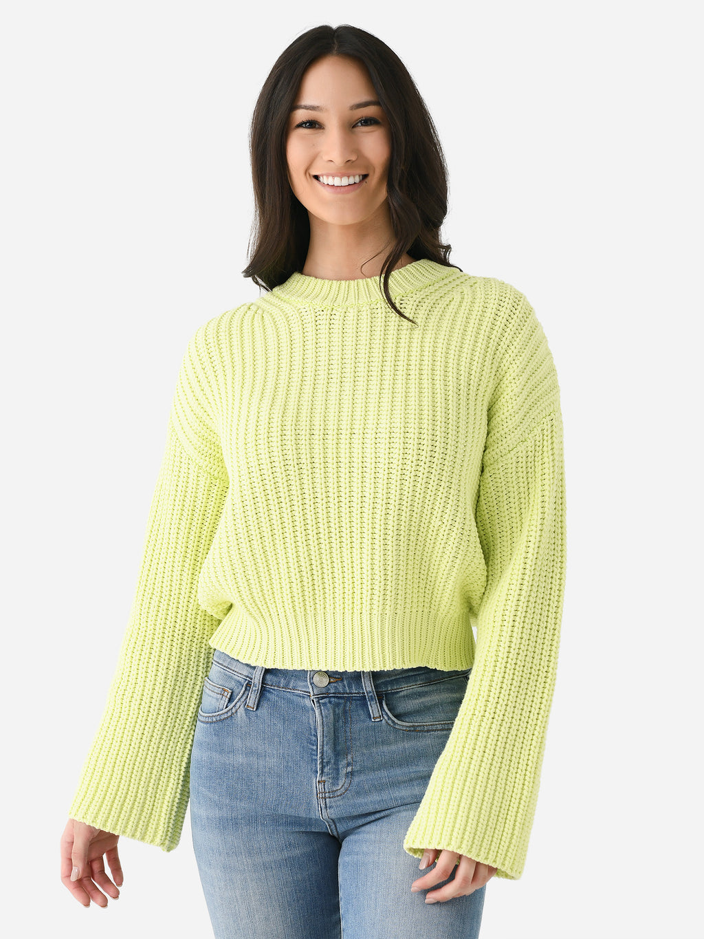 Never A Wallflower Women's Chunky Crewneck Sweater - Saint Bernard