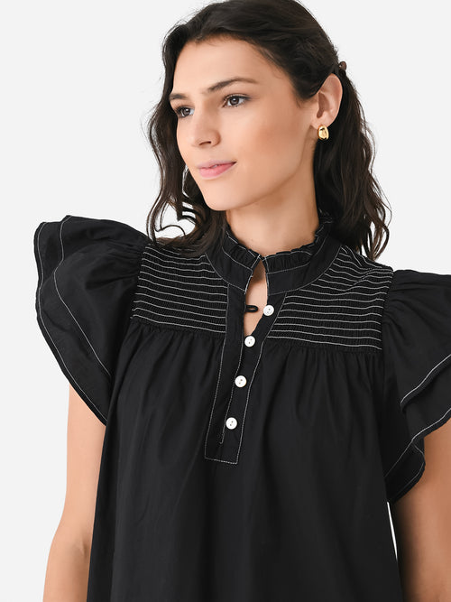 Never A Wallflower Women's Smocked Dress