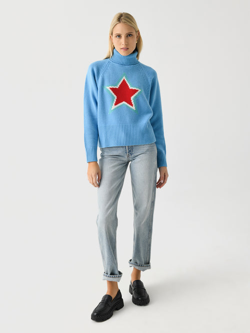 Never A Wallflower Women's Echo Star Turtleneck