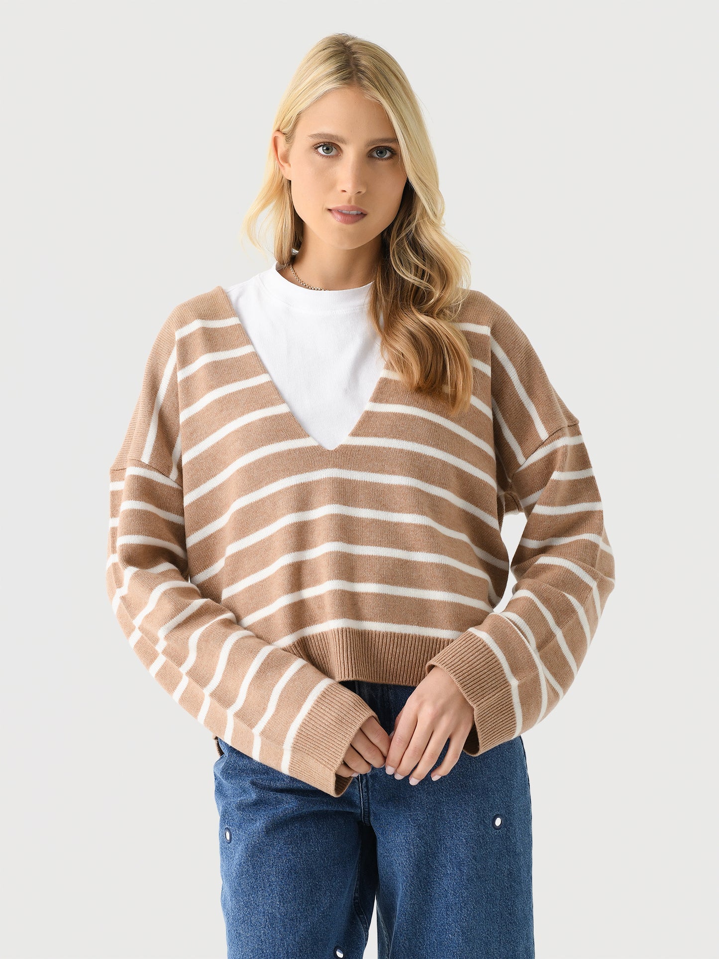 Solid + Striped Women's The Lowell Sweater - Saint Bernard