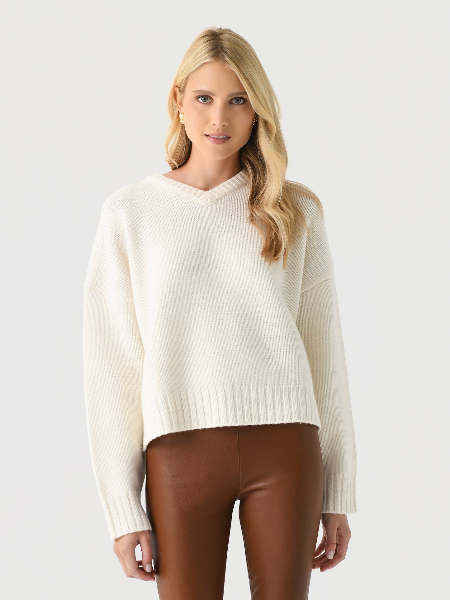 Solid + Striped Women's The Reva Cashmere Sweater - Saint Bernard