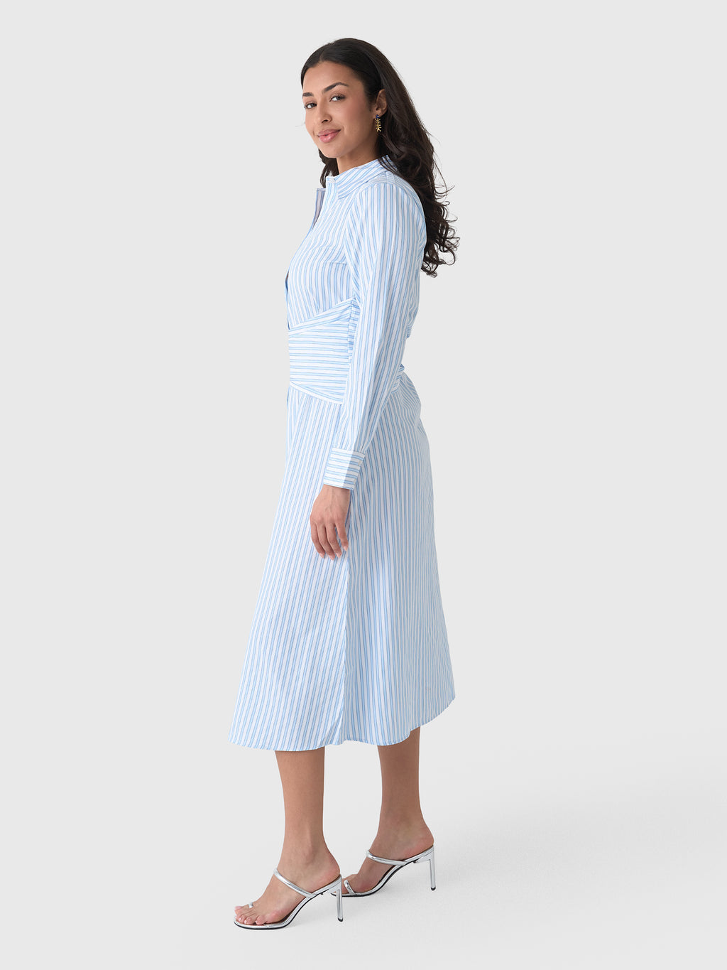 Never A Wallflower Women's Sasha Shirt Dress - Saint Bernard