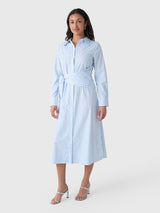Never A Wallflower Women's Sasha Shirt Dress - Saint Bernard
