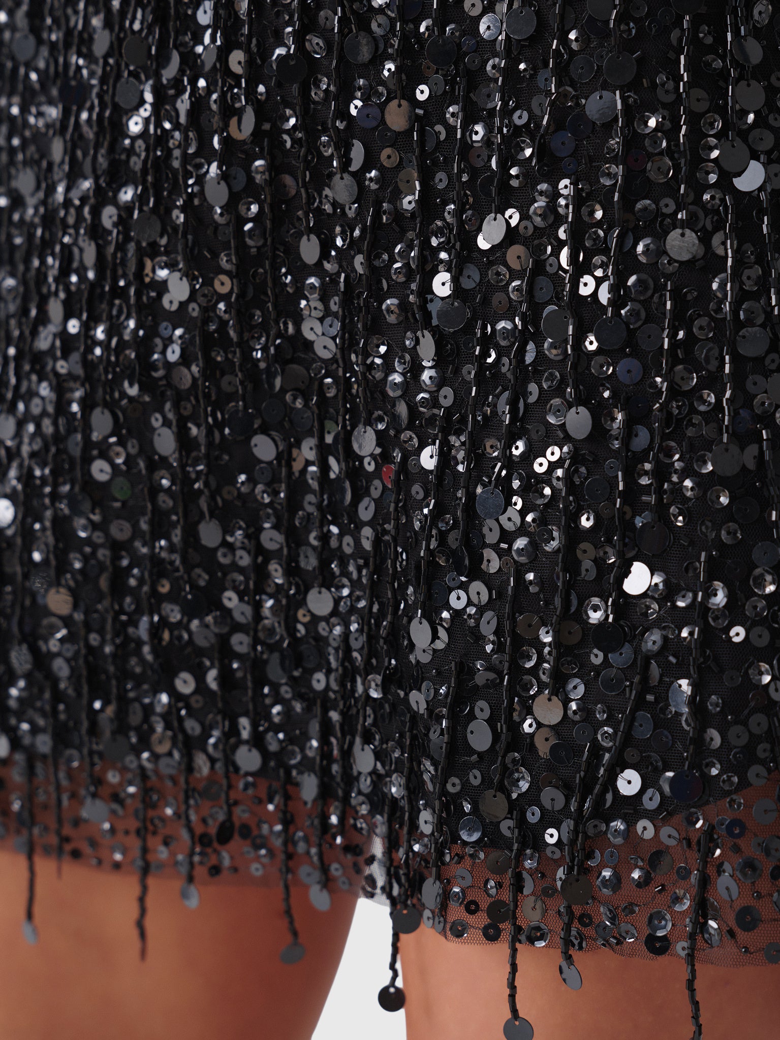 Asta Women's Yasmin Hand Beaded Mini Skirt - Saint Bernard