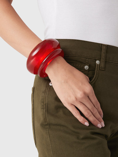 Lizzie Fortunato Small Arc Cuff Bracelet