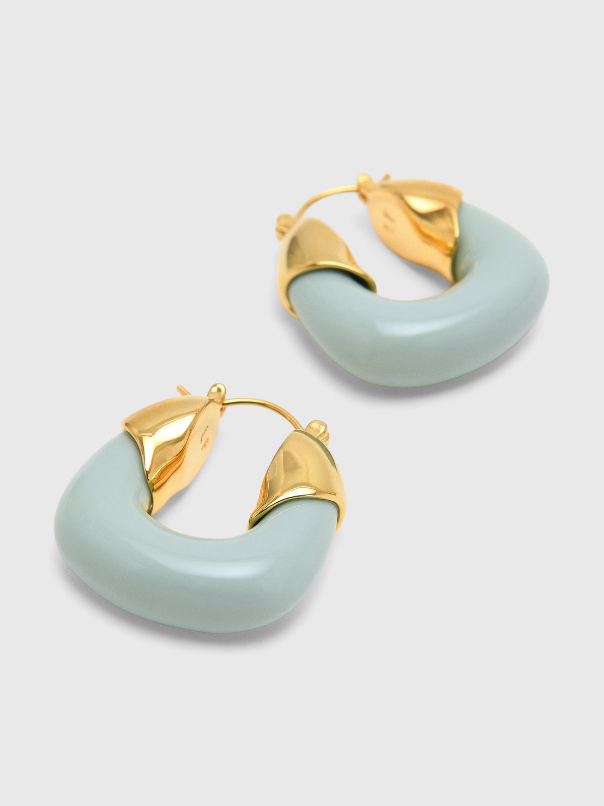 Lizzie Fortunato Organic Hoop Earrings - Saint Bernard