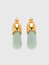 Lizzie Fortunato Mini Organic Hoop Earrings - Saint Bernard