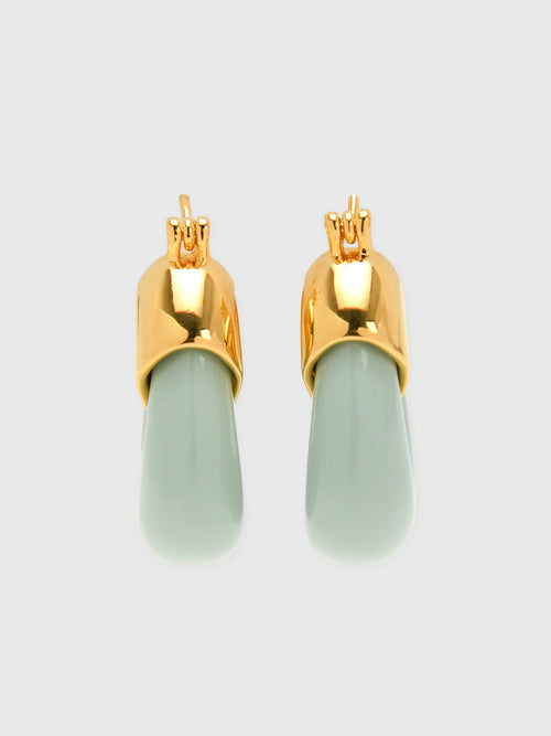 Lizzie Fortunato Mini Organic Hoop Earrings - Saint Bernard