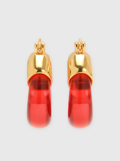 Lizzie Fortunato Mini Organic Hoop Earrings - Saint Bernard