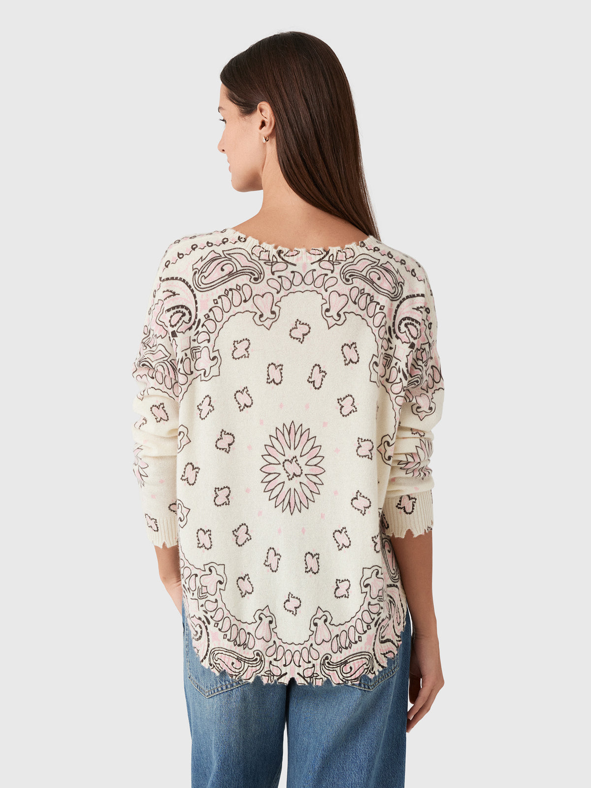 Kujten Women's Mela Bandana Sweater - Saint Bernard