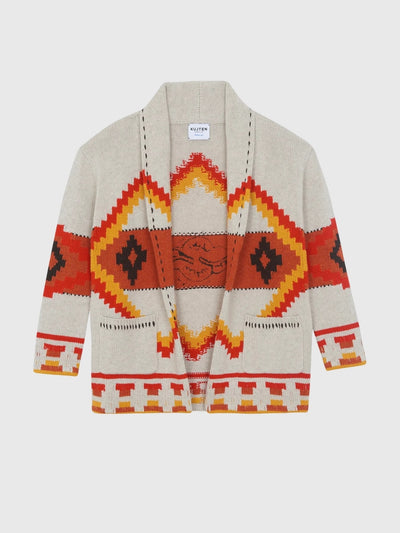 Kujten Women's Cody Ancestral Cardigan - Saint Bernard