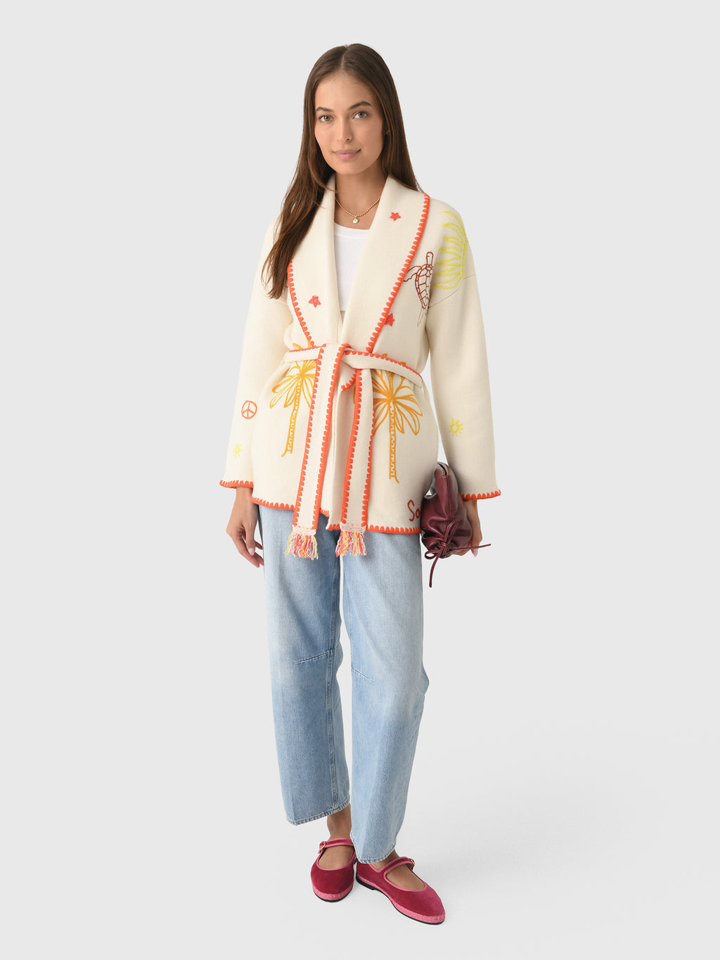Kujten Women's Mazigh Cardigan - Saint Bernard