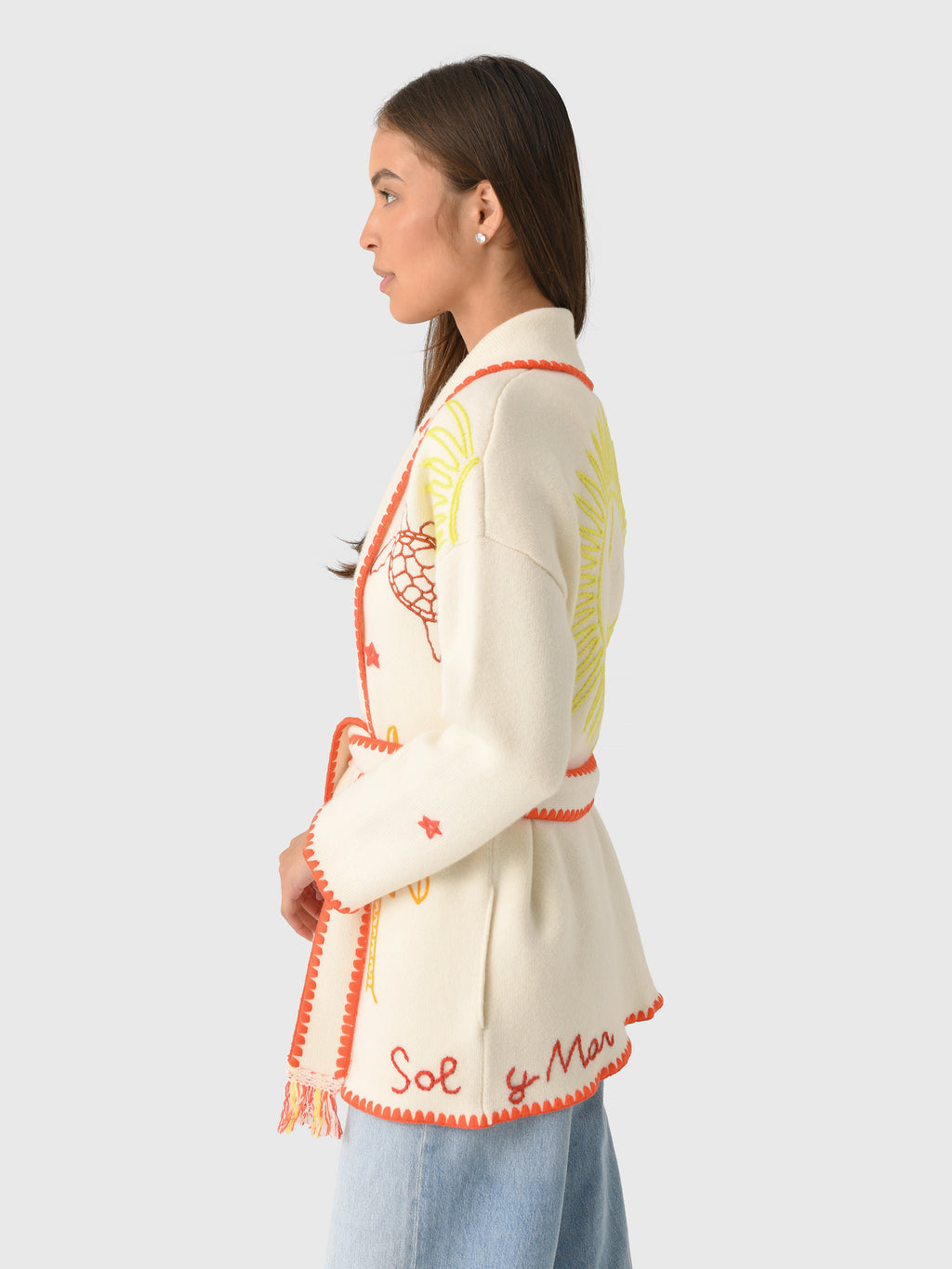 Kujten Women's Mazigh Cardigan - Saint Bernard