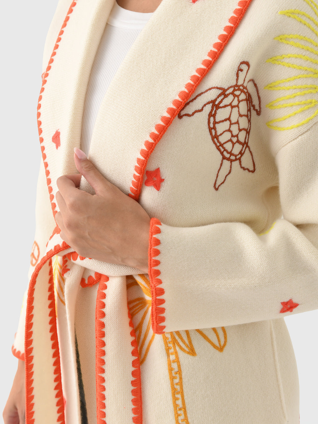 Kujten Women's Mazigh Cardigan - Saint Bernard