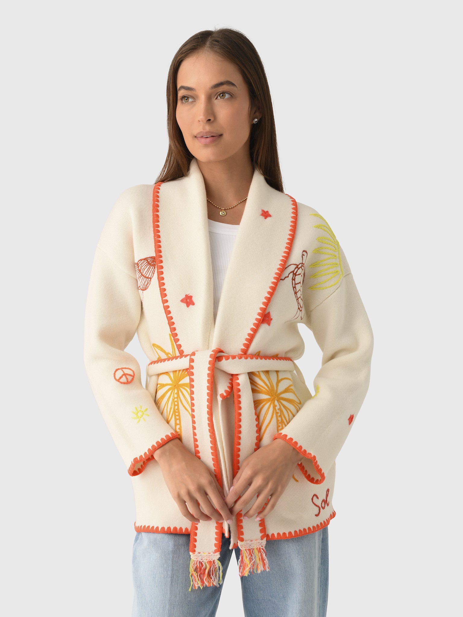 Kujten Women's Mazigh Cardigan - Saint Bernard