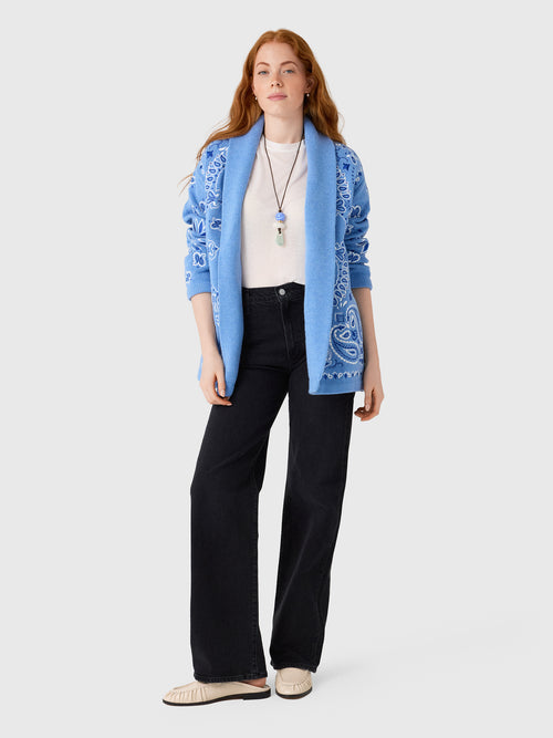 Kujten Women's Cody Bandana Bico Cardigan - Saint Bernard