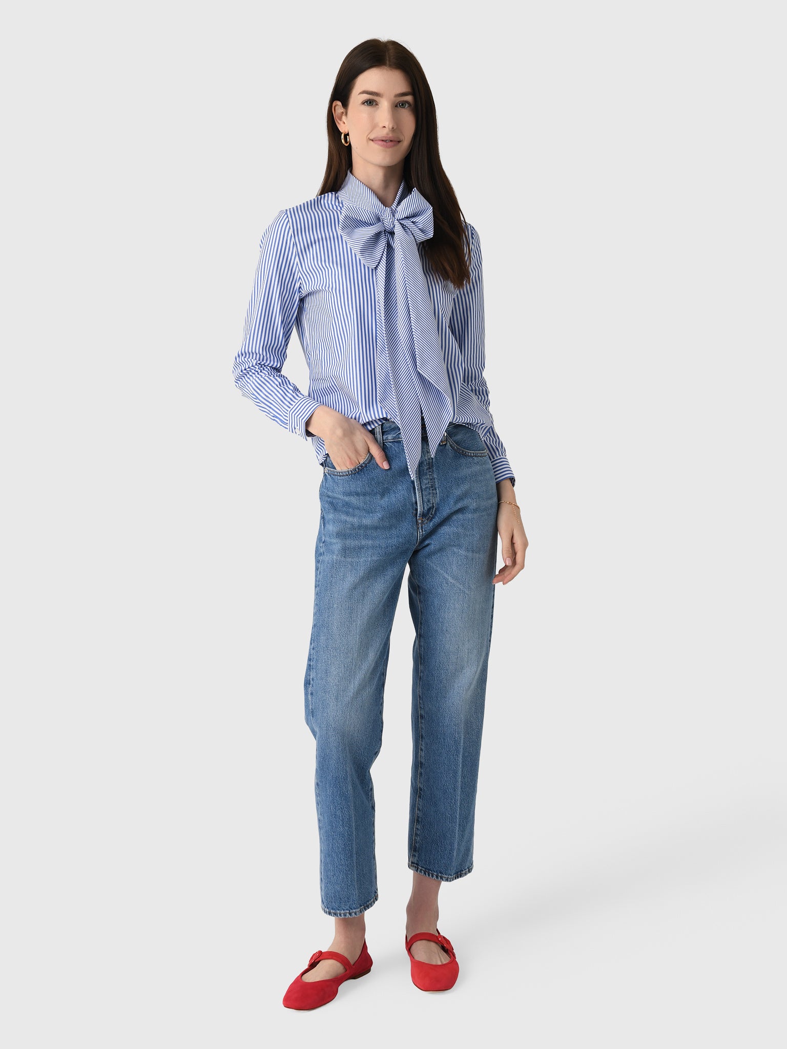 Fairy ShirtxBLUEMULTISTRIPES-alt1