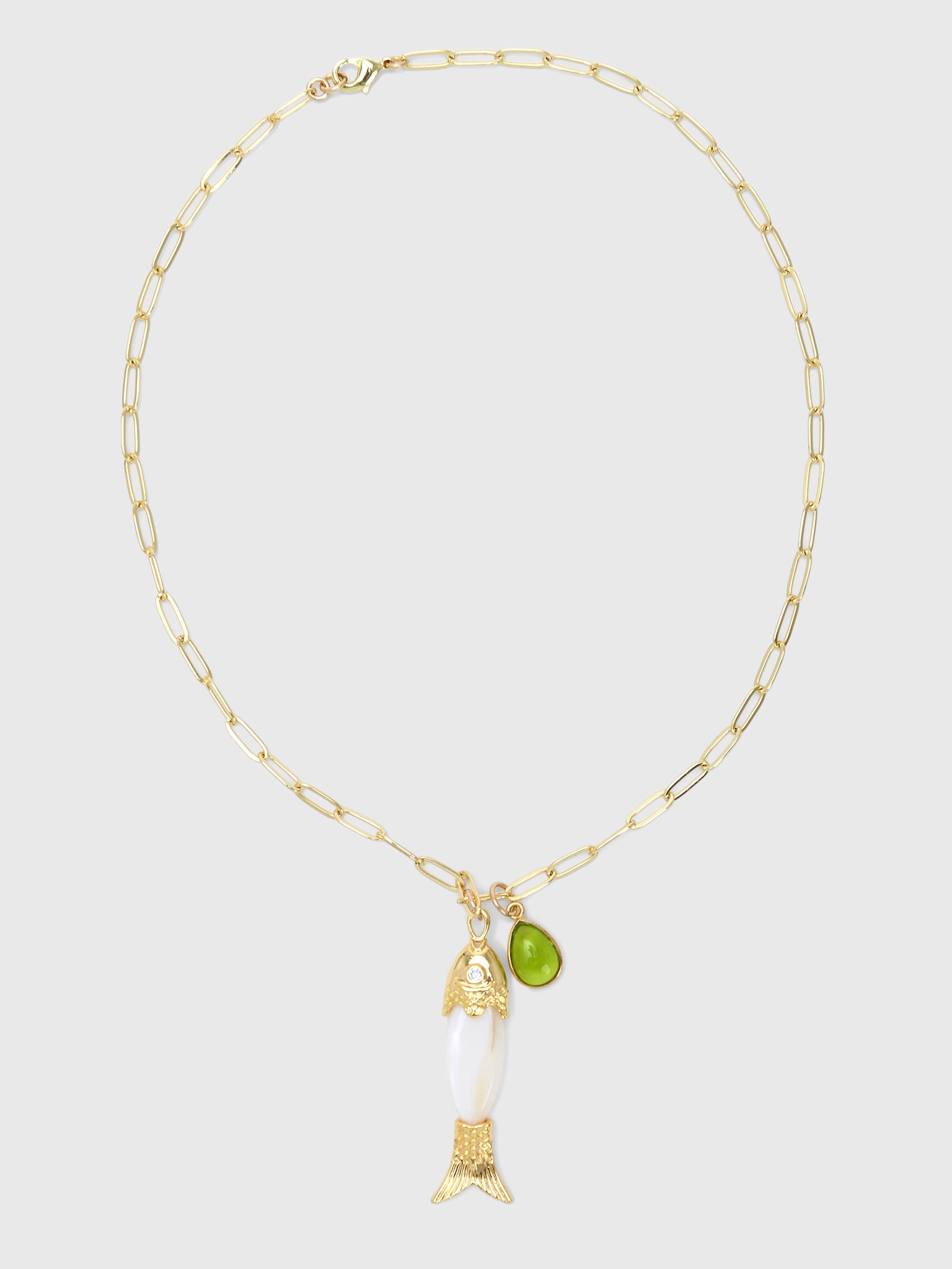 Knotty Bling Fisher Necklace