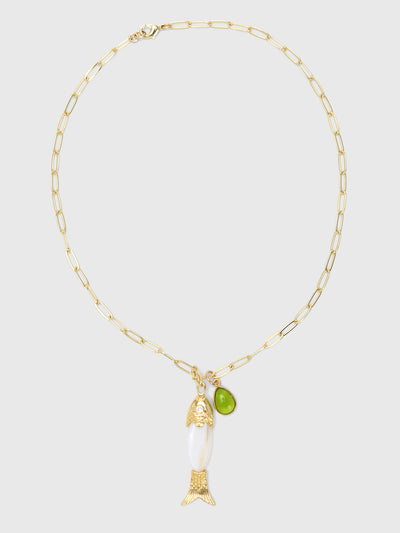 Knotty Bling Fisher Necklace - Saint Bernard
