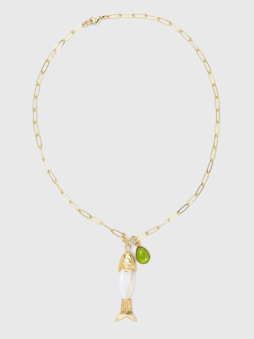 Knotty Bling Fisher Necklace