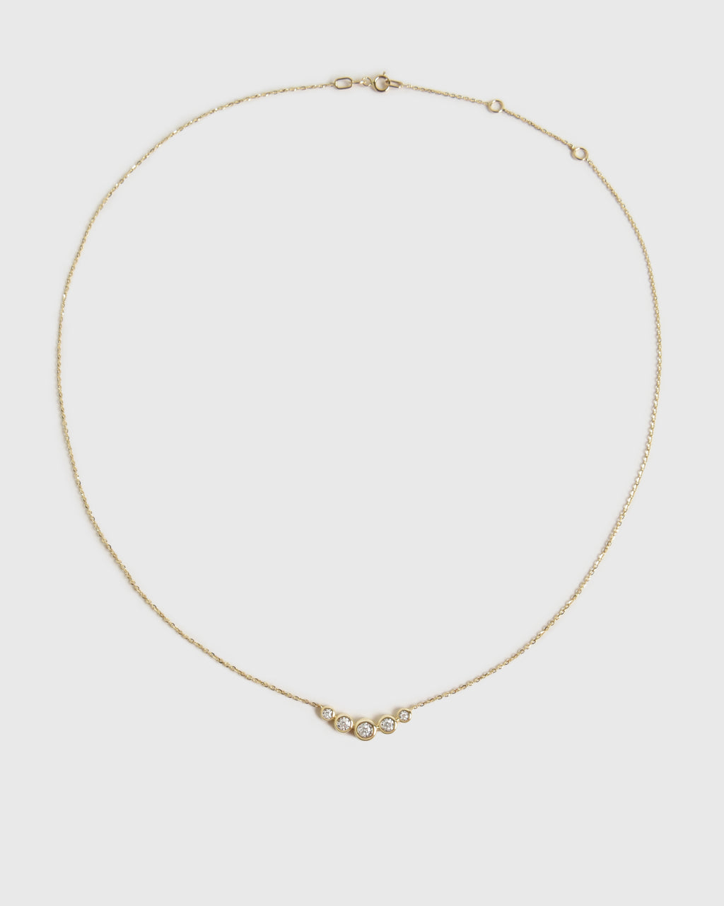 Five Graduated Bezel DiamondxGOLD-alt1