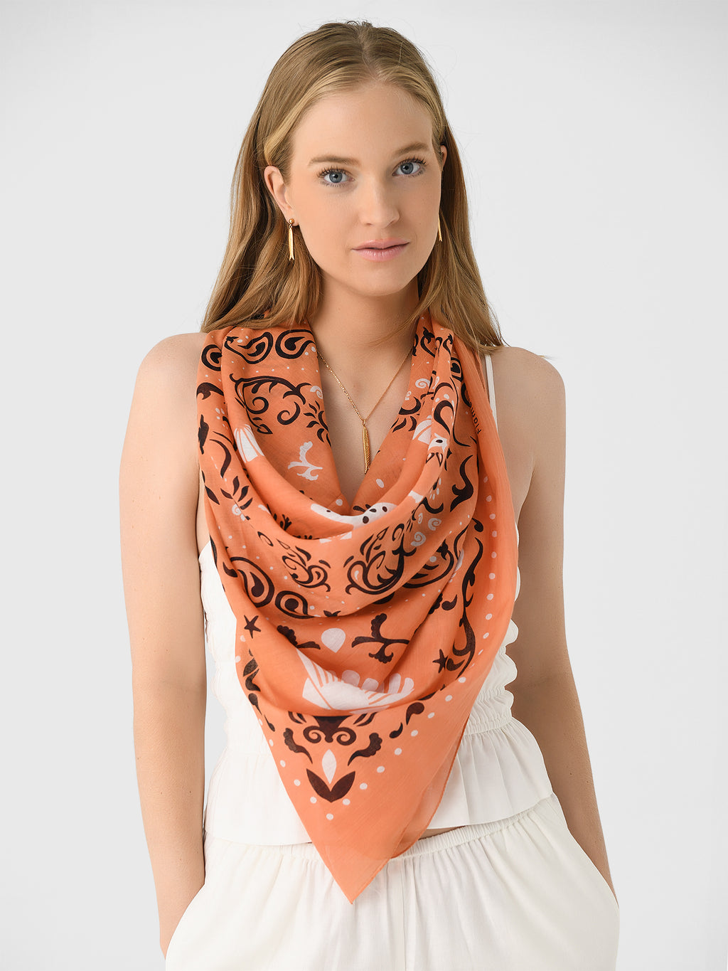 Foulard Bandana crustacesxROSECORAIL-alt1